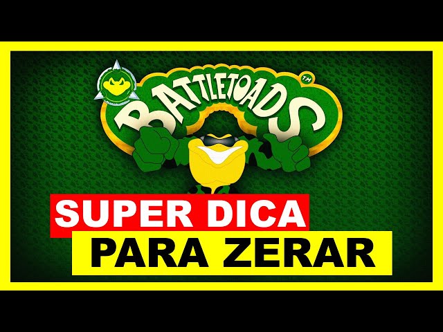 Battletoads NES Direto Do Famiclone - Desafio Zerar Sem Perder Continue 