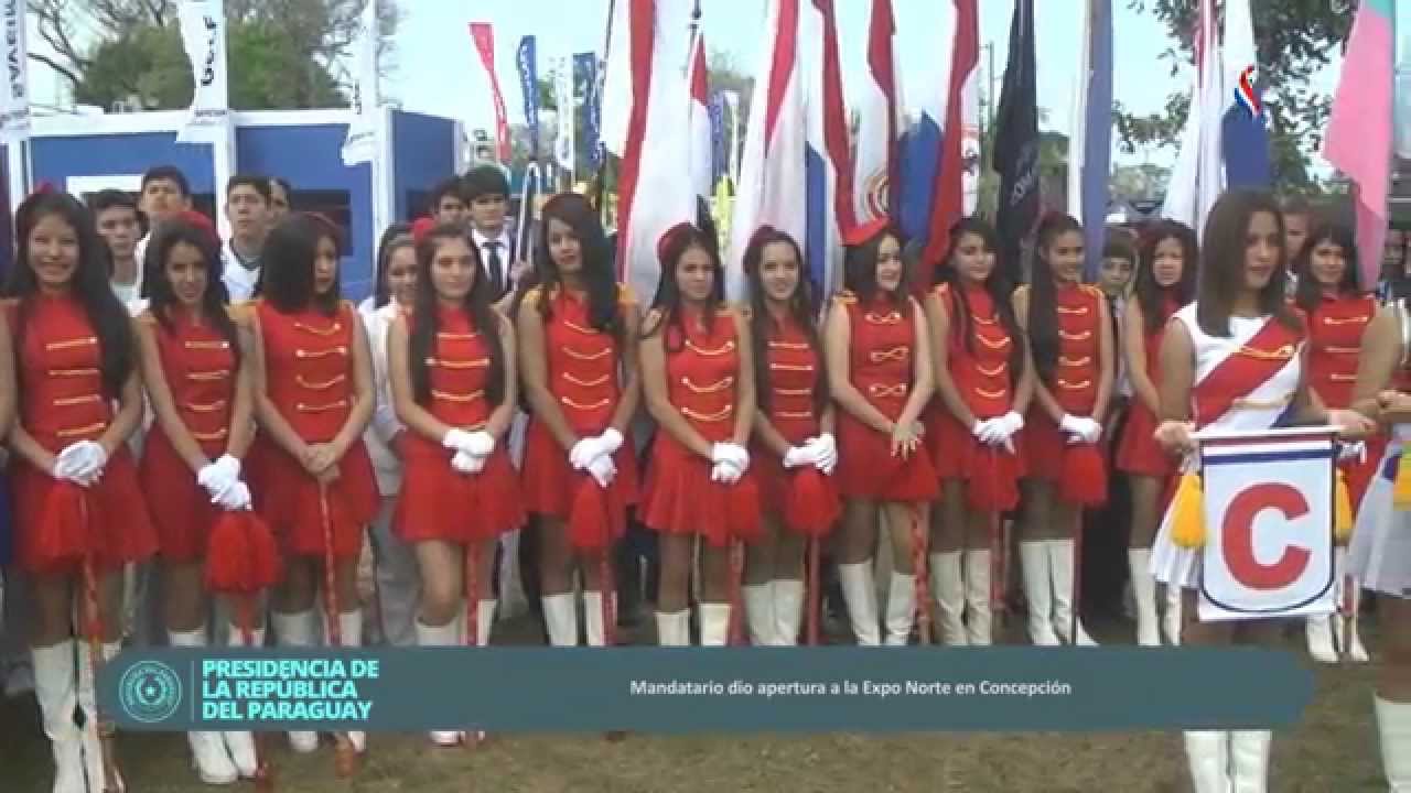 Mandatario dio apertura a la Expo Norte en Concepción - YouTube