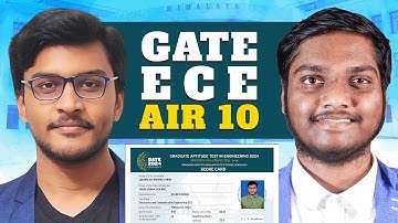 How he secured All India Rank 10 in GATE ECE Exam ft.Sai Krishna