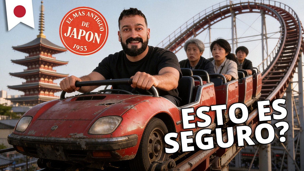 El PARQUE más ANTIGUO de Japón está en Tokio 🇯🇵 (Asakusa Hanayashiki) ¿Es seguro?