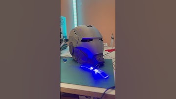 Making a mark-2 Iron Man Helmet | Part2 Electronics #ironman #shorts #marvel #ender3upgrades