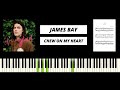 James Bay Chew On My Heart BEST PIANO TUTORIAL COVER mp3
