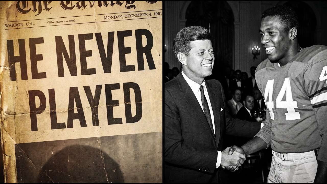 He Refused to Play for the NFL's Most Racist Owner — JFK Shook His Hand Instead
