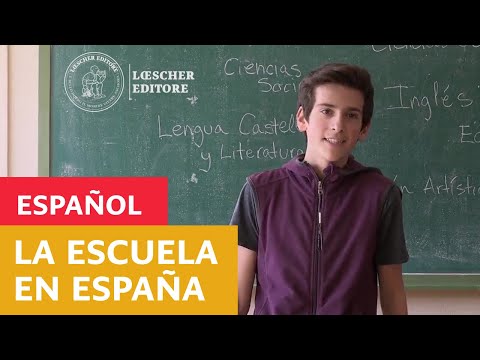 Video: ¿Cómo son las escuelas en España?