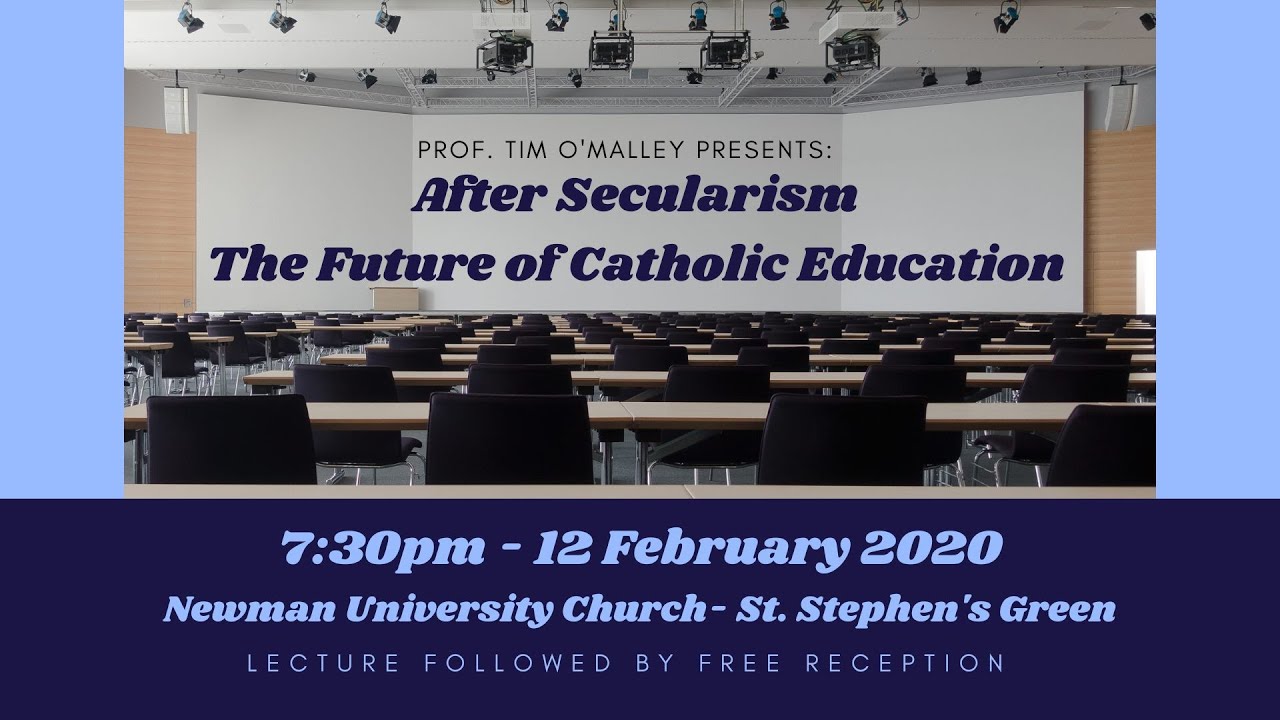 The Future of Catholic Education with Timothy P. O'Malley - YouTube