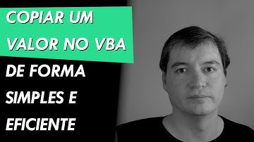 Esse é o jeito certo de copiar um valor de uma planilha pra outra usando o VBA | Excel VBA