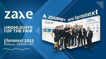 Zaxe at Formnext Frankfurt | A Journey through the World of Additive Manufacturing