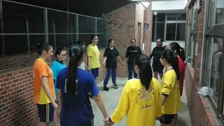 1071016烏來女子拔河隊不要臉收操法