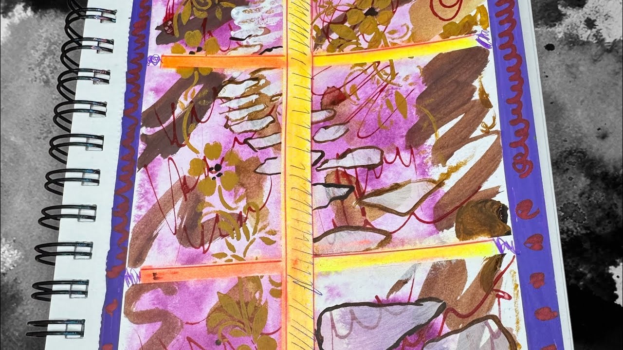 Look 👀 outside the Box #artjournal #13 