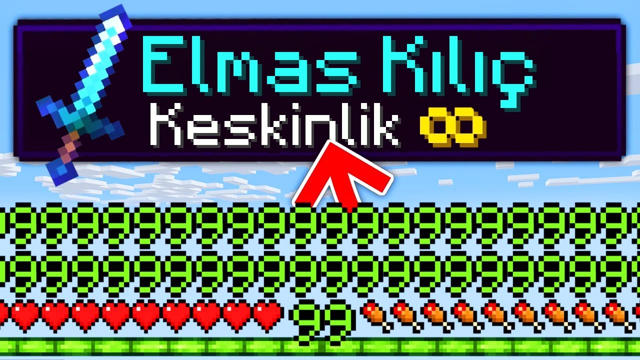 Minecraft ama BÜYÜLER SONSUZ...