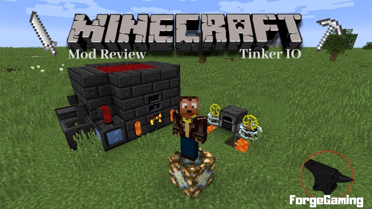 Tinker IO - Minecraft Mod Review (1.12.2)