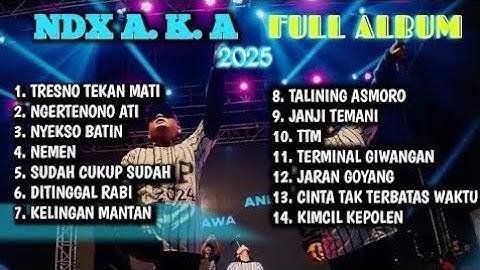 NDX AKA FULL ALBUM TERBARU VIRAL 2025 | TRESNO TEKAN MATI, NGERTENONO ATI