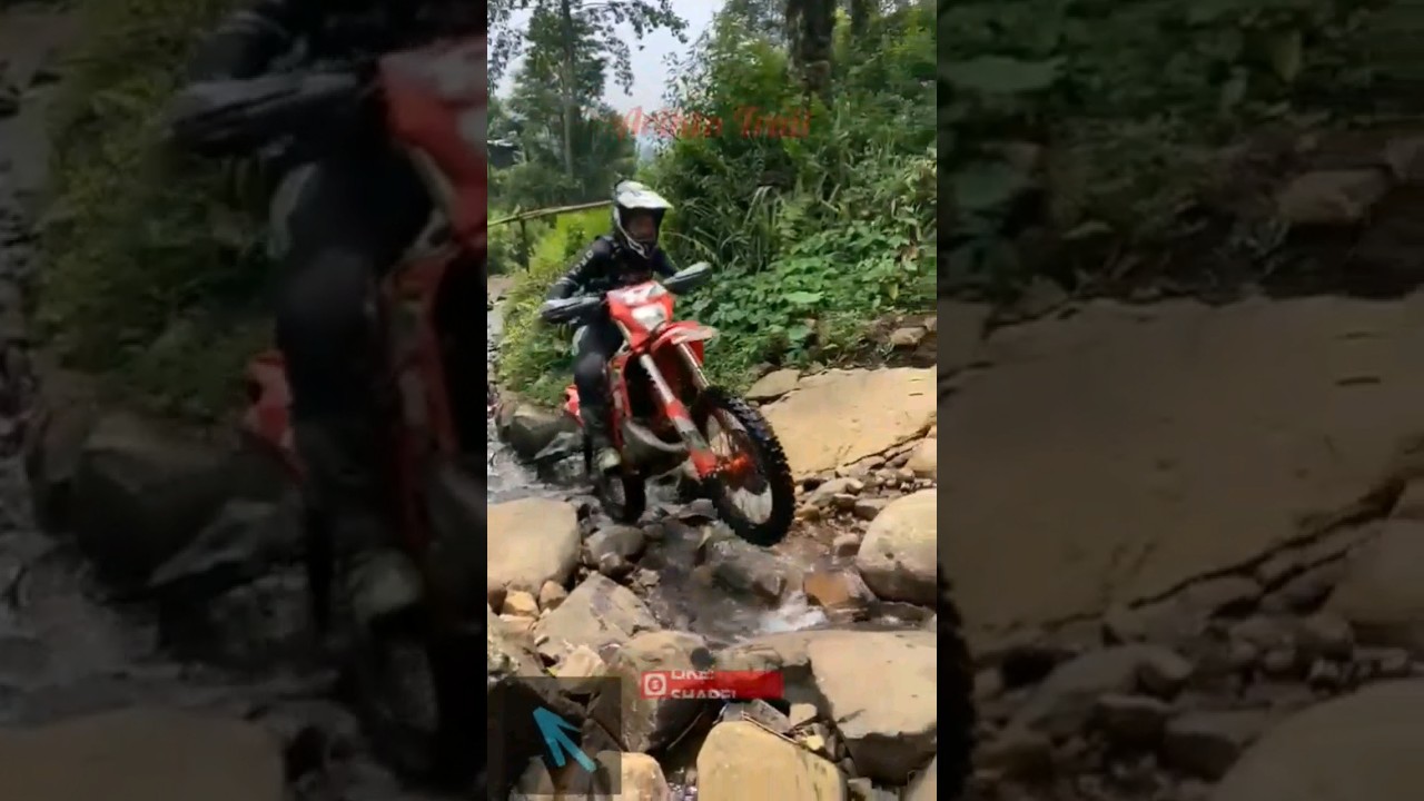 Enduro || Trabas seru kali gunung sanggar 