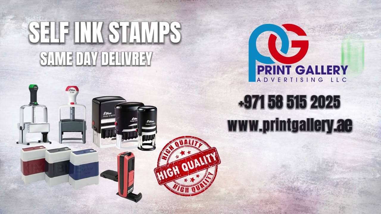 Self Ink Stamps | Print Gallery Advertising LLC