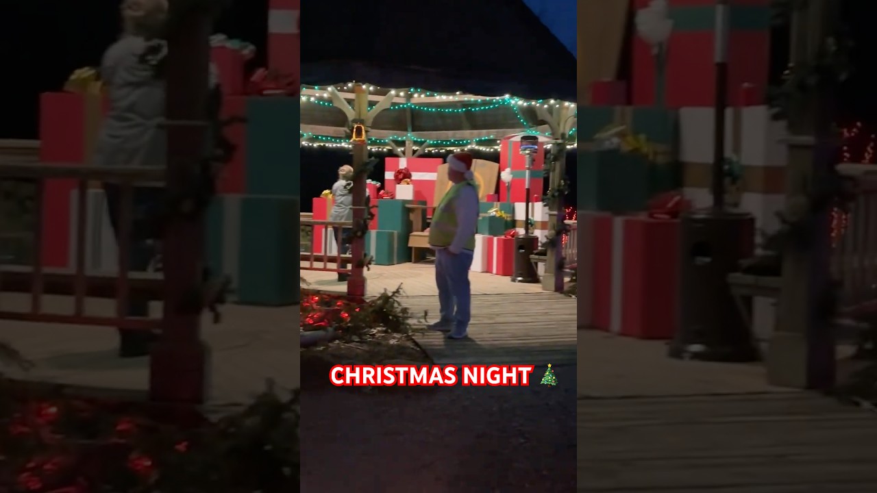 A Cozy Winter Night Near Santa’s Village 🎄🔥