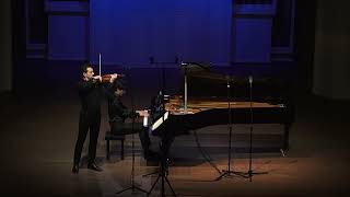Brahms Violin Sonata No.3 in D minor opus 108, Svetlin Roussev, violin, Kasparas Uinskas, piano.
