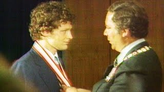 Sept. 18, 1980: Humble Terry Fox receives Order of Canada