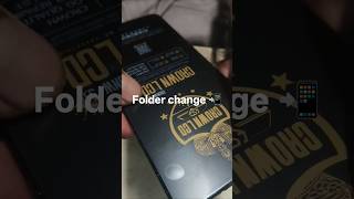 Folder Change 📲 #folderchange #repair #displaychange