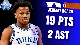 Jeremy Roach Duke Highlights vs Syracuse | ACC Quarterfinals