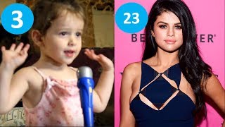 Selena Gomez before and after | From 1 to 24 years old