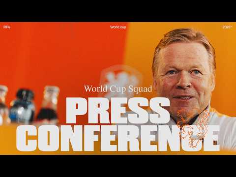 PRESS CONFERENCE 🎙️ | World Cup Squad 🇳🇱💬