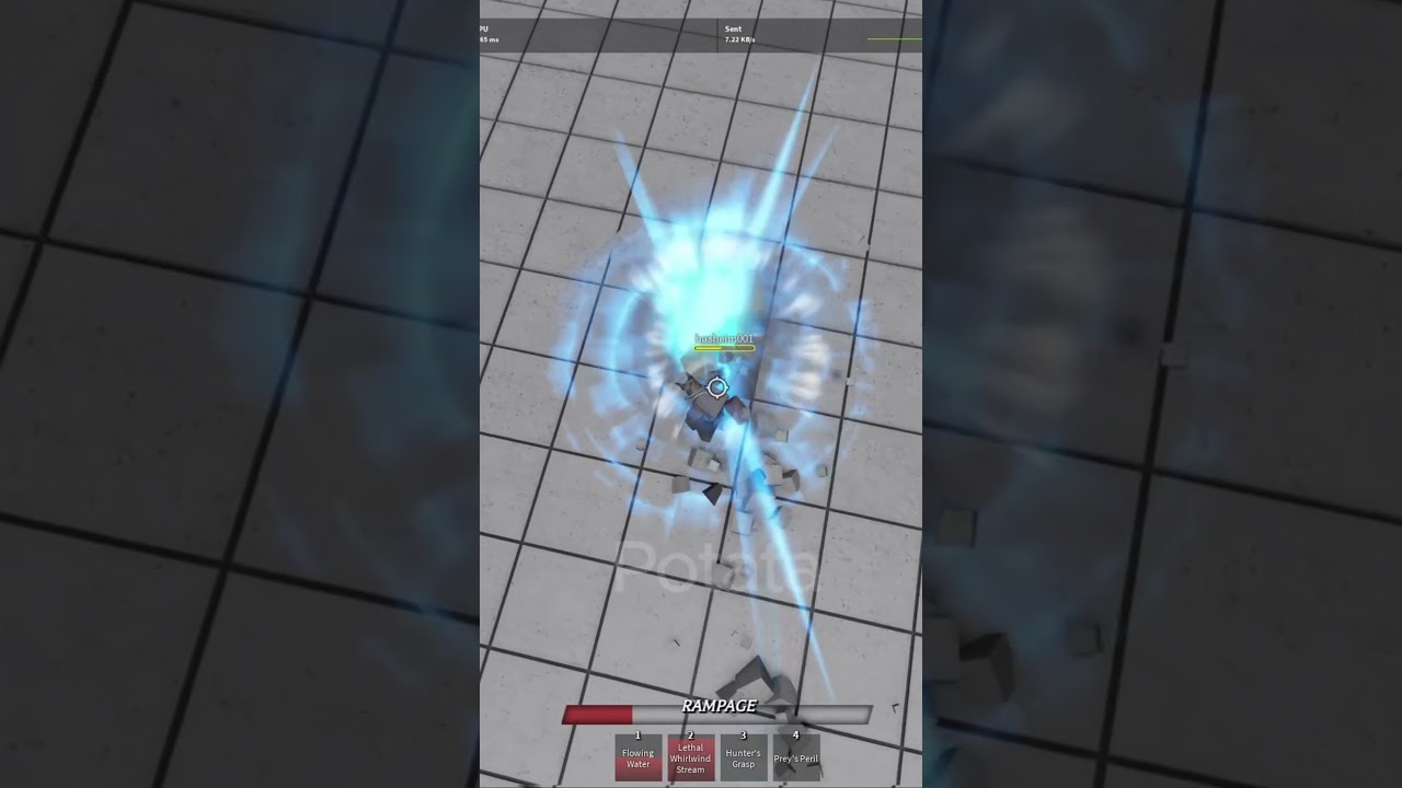 No dashing chellenge | The strongest battlegrounds 