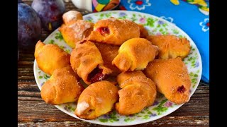 Рогалики со сливой. Очень вкусные домашние рецепты screenshot 5