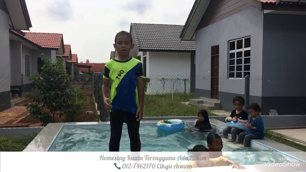 Homestay ada kolam di terengganu