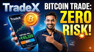 How to trade Bitcoin (BTC) on TradeX app | TradeX screenshot 2