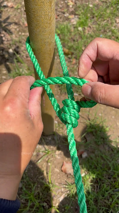 Incredible Slip Knot 🤯#camping #survival #bushcraft #outdoors