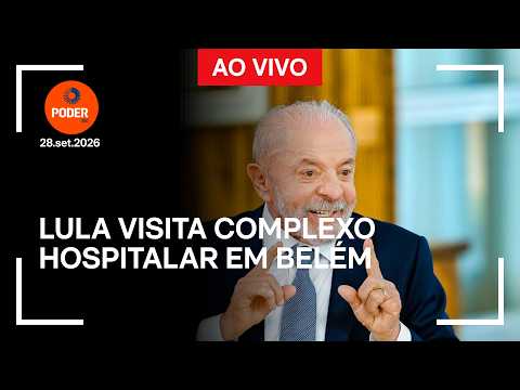 Ao vivo: Lula visita complexo hospitalar em Belém