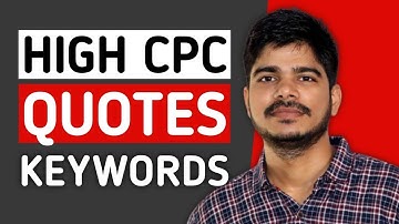 High CPC Keywords Quotes Website   High Volume High Cost Per Click Keywords 2021