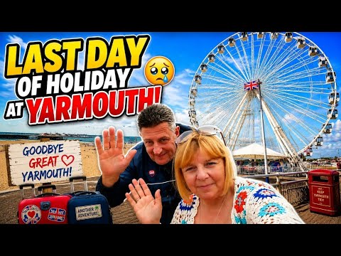 🎡 Our Last Day in Great Yarmouth 😢 One Final Adventure! #dji