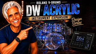 Roland V-Drums Instrument Expansion: DW Design Series Acrylic