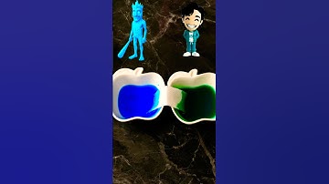 Mix Squid Game & Italian Brainrot Color🌈#colormixing #squidgame #satisfying #color