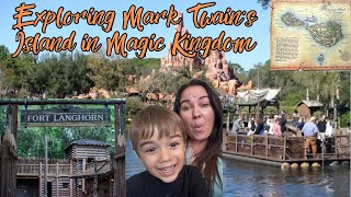 Explore Mark Twain's Island at Magic Kingdom with us!