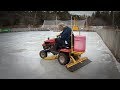 This lawnmower-turned-ice resurfacer is a hit in Boutiliers Point, Nova Scotia