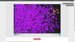 Creative Coding : A simulation of evolution