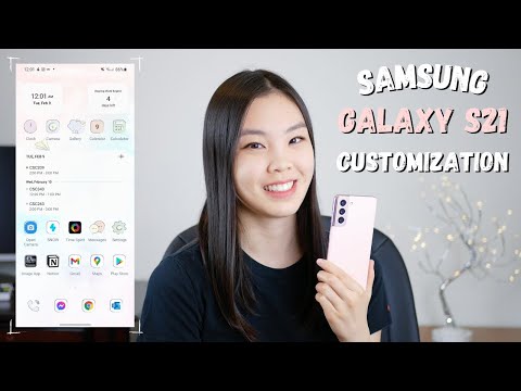 FIRST 8 THINGS TO DO ON NEW SAMSUNG S21 | Setup + Customization on Android?