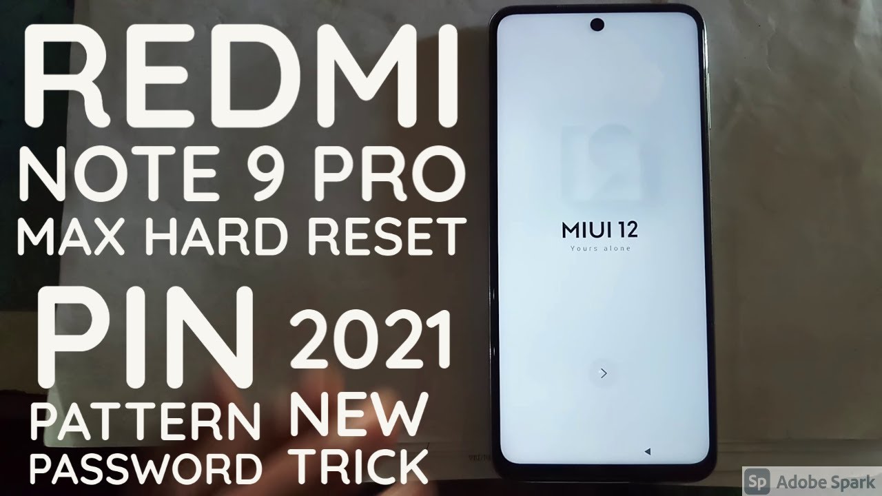 Redmi Go Hard Reset