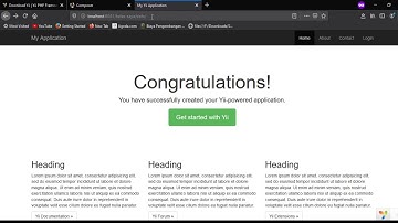[ Yii2 ] Instalasi Yii2 Framework dengan Composer