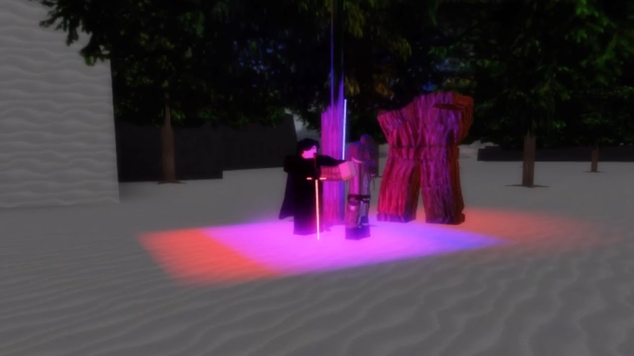 Rey and Finn vs Kylo Ren (Roblox Star Wars Timelines) - YouTube