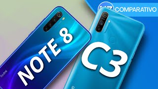 Xiaomi Redmi note 8 VS Realme C3