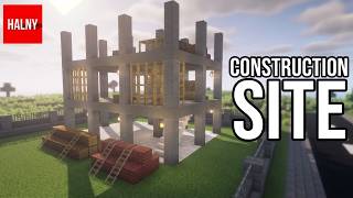 Minecraft Tutorial How To Make A Construction Site