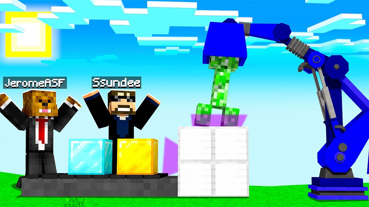 Turning Mobs Into RARE Items In Skyfactory W/ Ssundee - YouTube