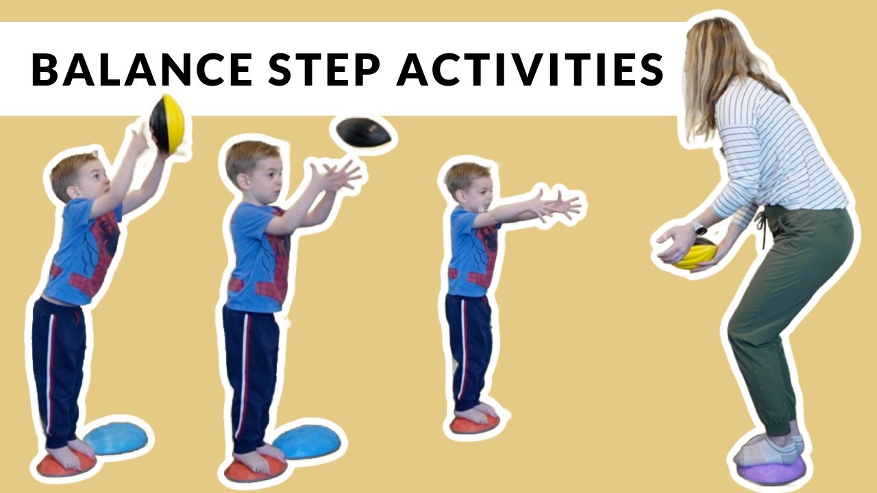 The Benefits of Balance Stepping Stones for Kids - Throwing and Catching