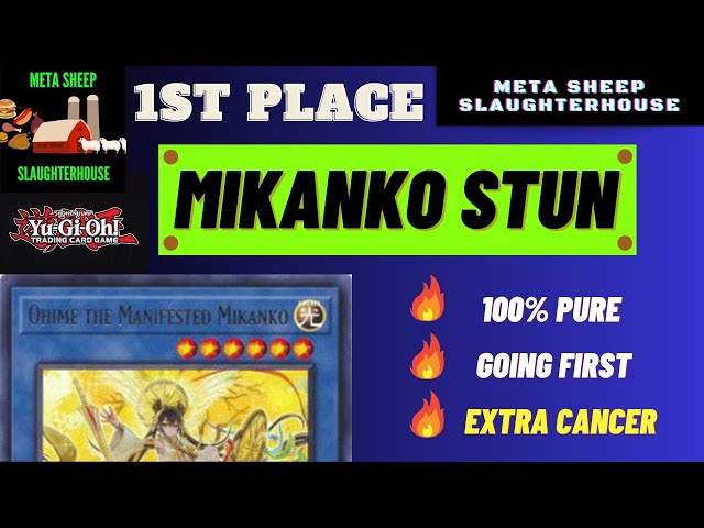 1ST PLACE MIKANKO STUN DECK (GOING FIRST?!?!?) Yugioh June 2023 1ST PLACE MIKANKO STUN DECK (GOING FIRST?!?!?) Yugioh June 2023