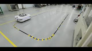 220711 - Test AGV lidar with magnetic tape module