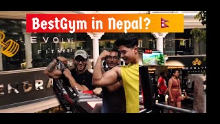 BEST GYM IN NEPAL?  🏋️‍♂️ Evolve Fitness Gym Tour | First Day Experience & Top-Notch Facilities! 💪