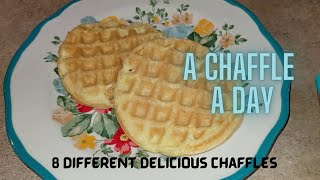 8 Different Delicious Chaffles  Fun & Easy to Make!!